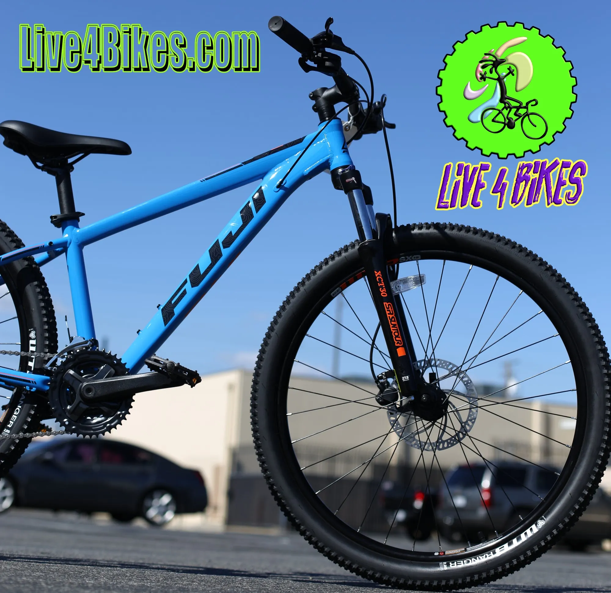 Fuji Nevada 1.7  27.5  Blue  Mountain Bike 27.5"  -Live4Bikes