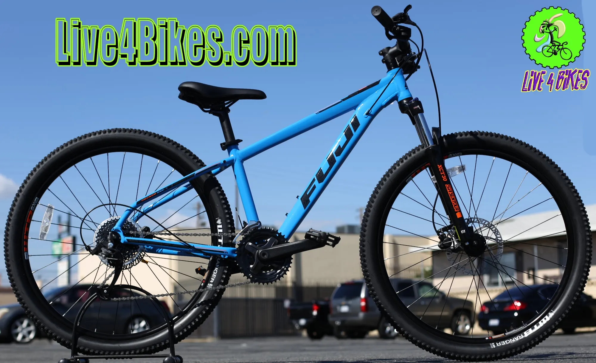 Fuji Nevada 1.7  27.5  Blue  Mountain Bike 27.5"  -Live4Bikes