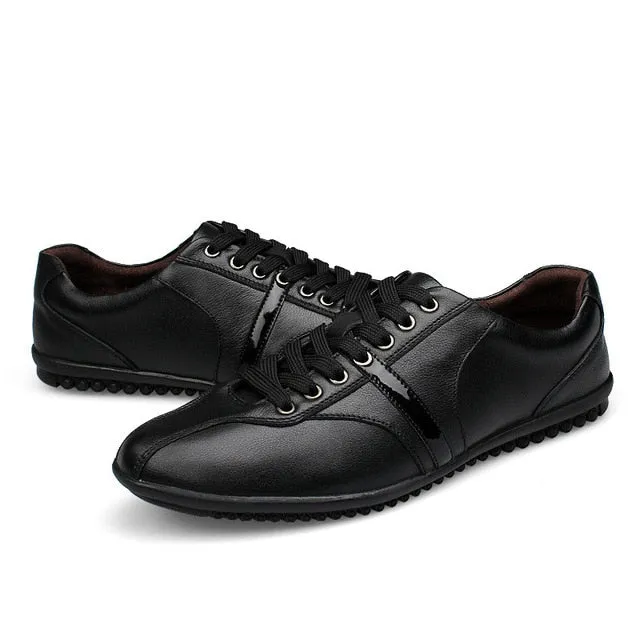 Full Grain Trendy Leather Casual Shoes