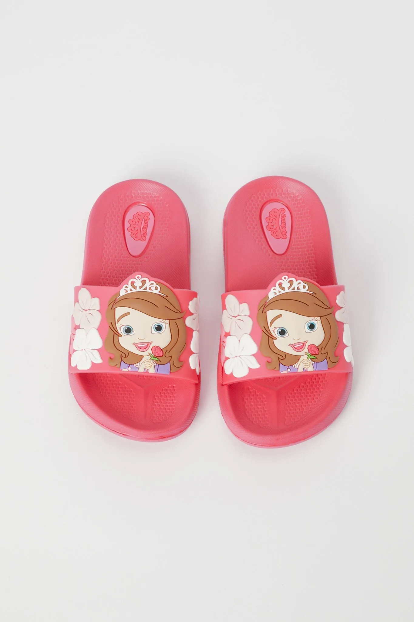 Girls Fuchsia Sofia Slide