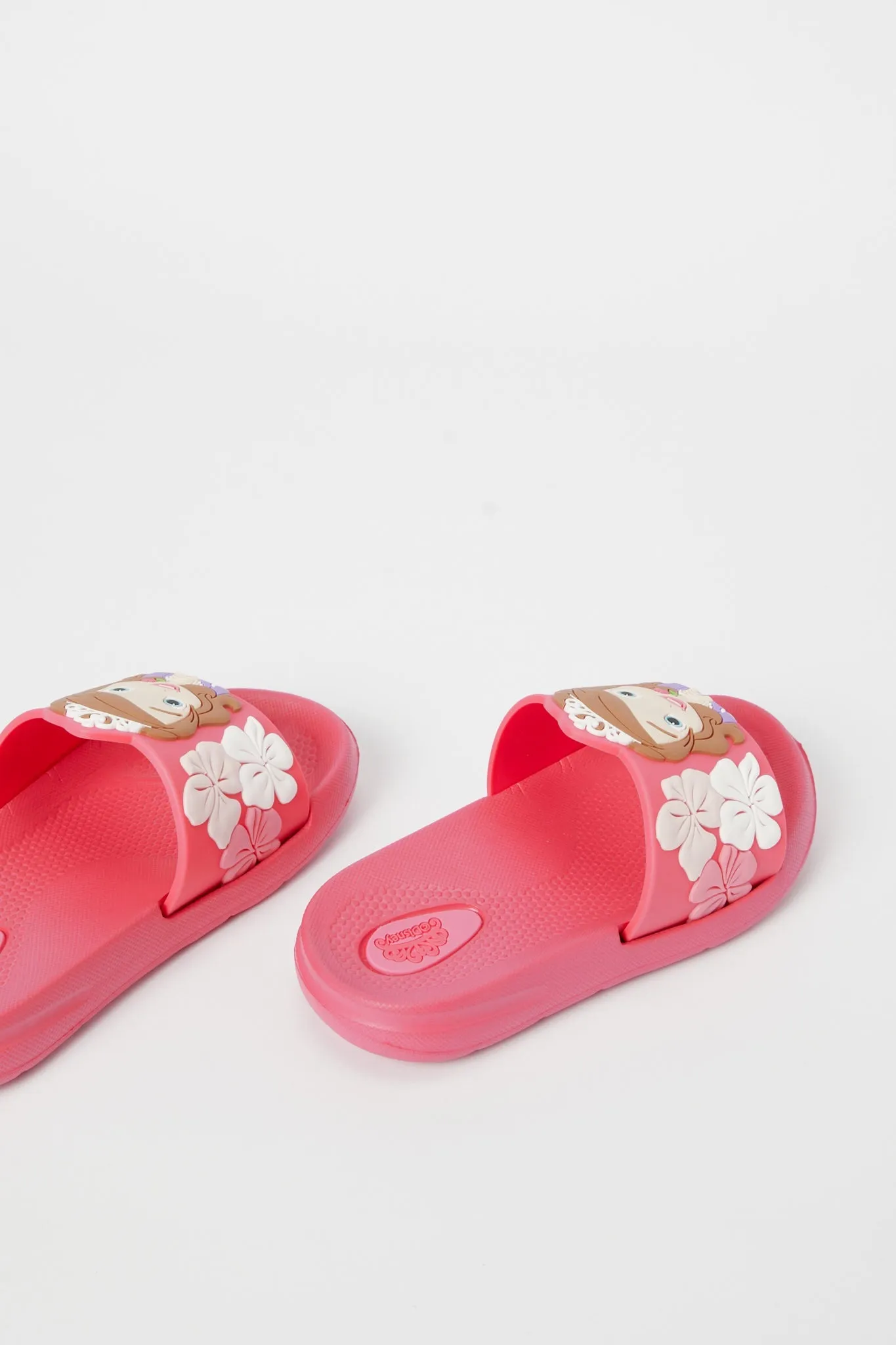 Girls Fuchsia Sofia Slide