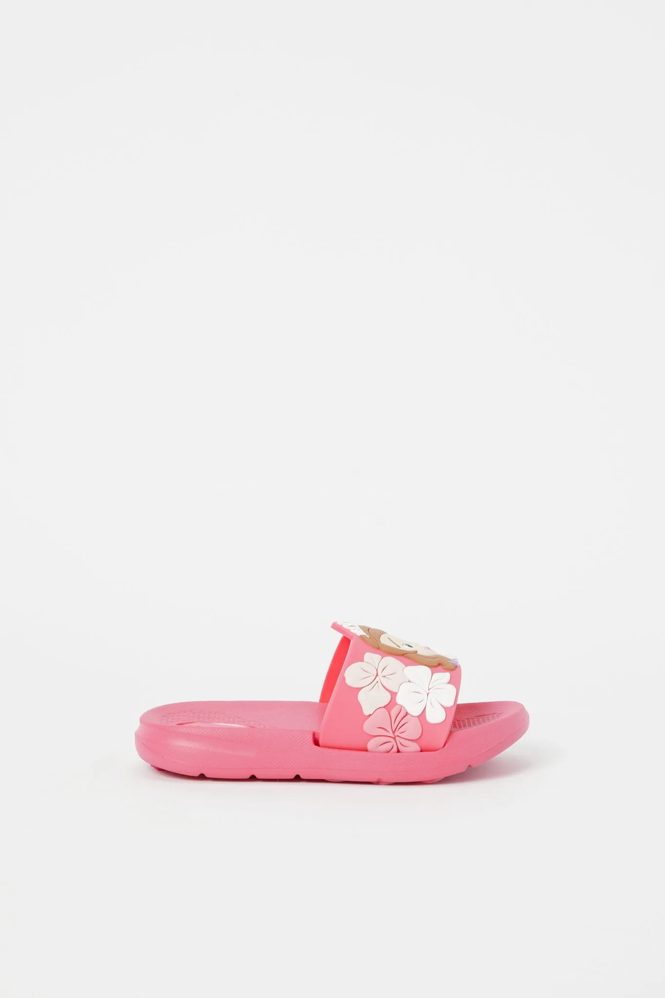 Girls Fuchsia Sofia Slide