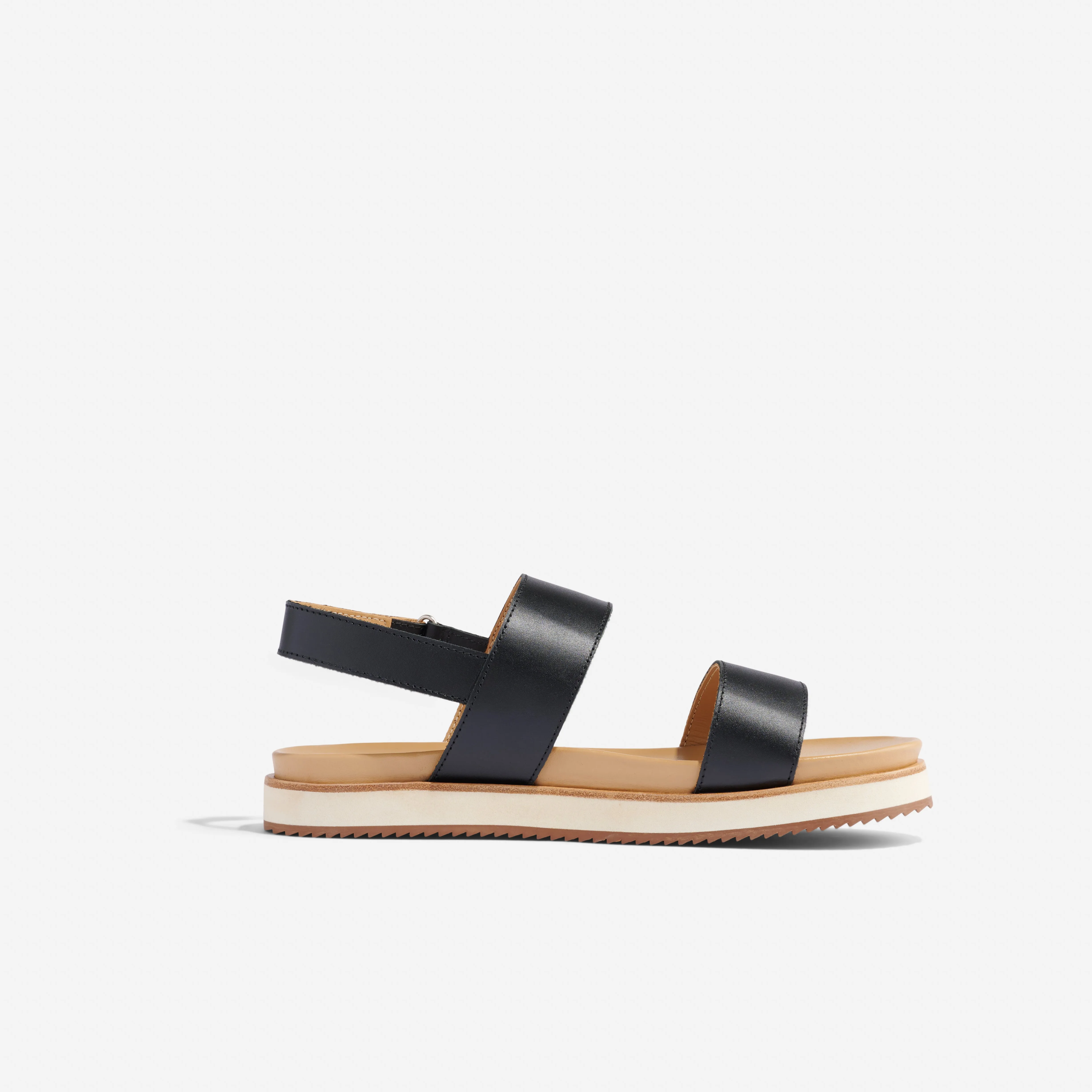 Go-To Flatform Sandal 2.0 Black