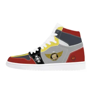 Gold Series Tuskegee Airmen Tribute Custom High Top Sneaker