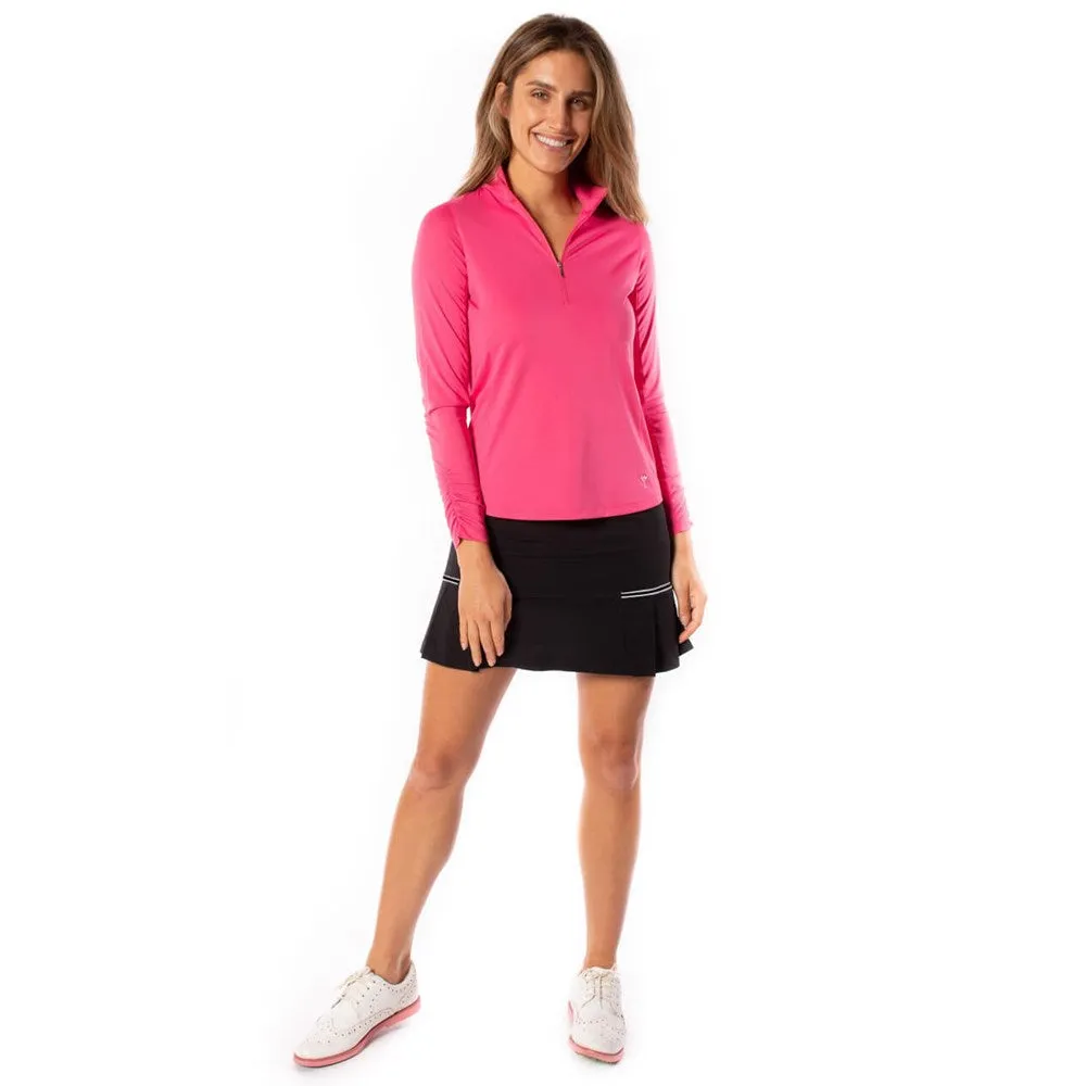 Golftini Women's Performance Side Pleat Golf Skort - Tornado