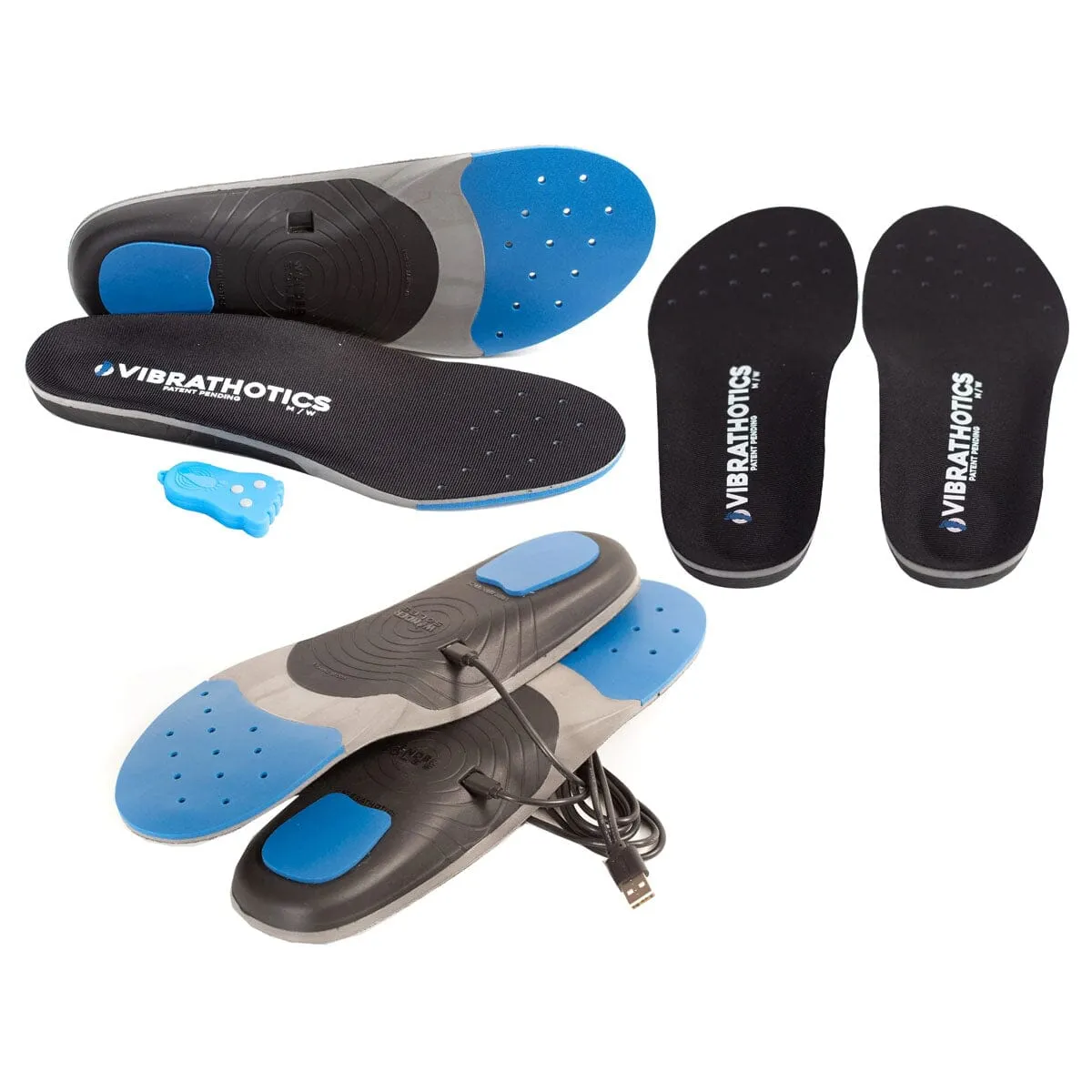 Gooseberry Marketing VibraThotics® Shoe Insole, 8 to 8.5 Male, 10 to 10.5 Female