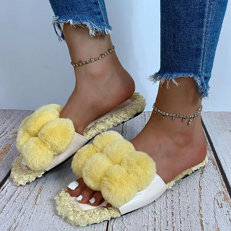 Hair Ball Slippers