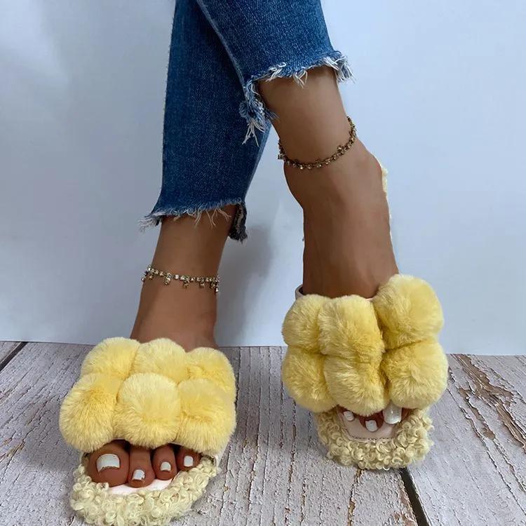 Hair Ball Slippers