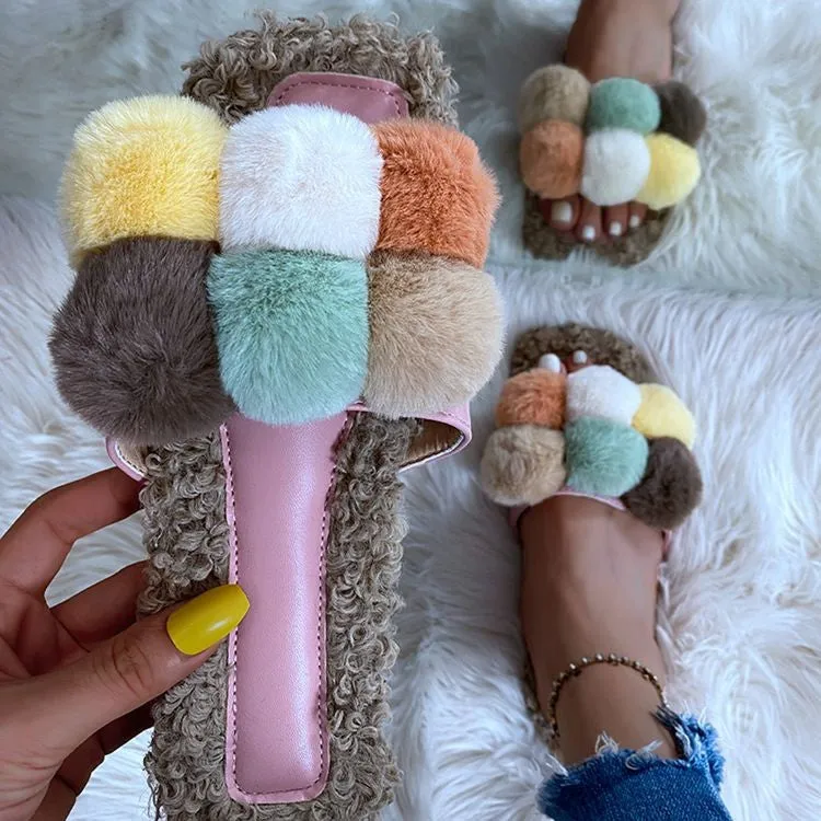 Hair Ball Slippers