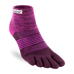 Injinji TRAIL Womens Specific Midweight Mini-Crew Running Socks