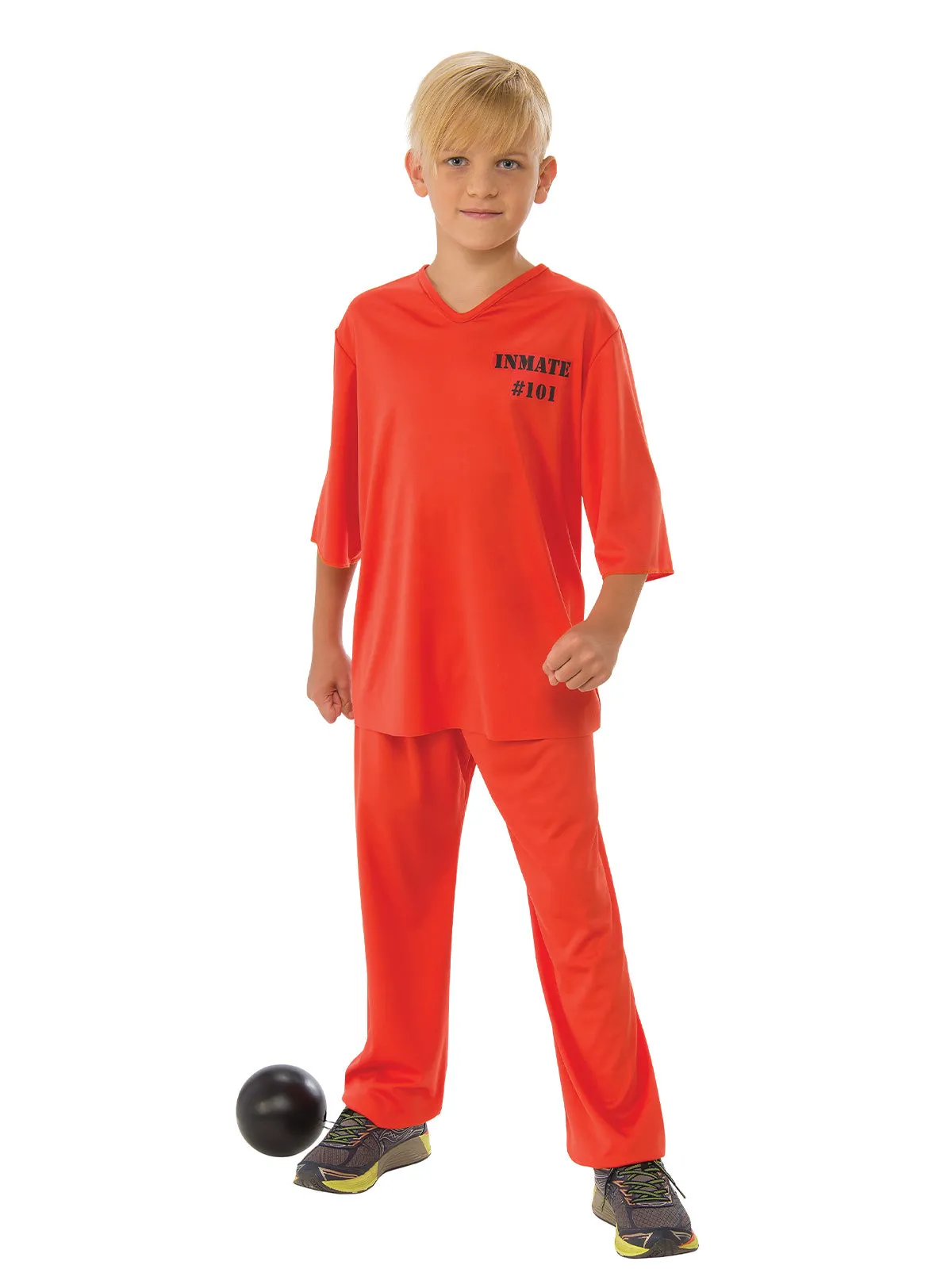 Inmate 101 Prisoner Costume for Kids