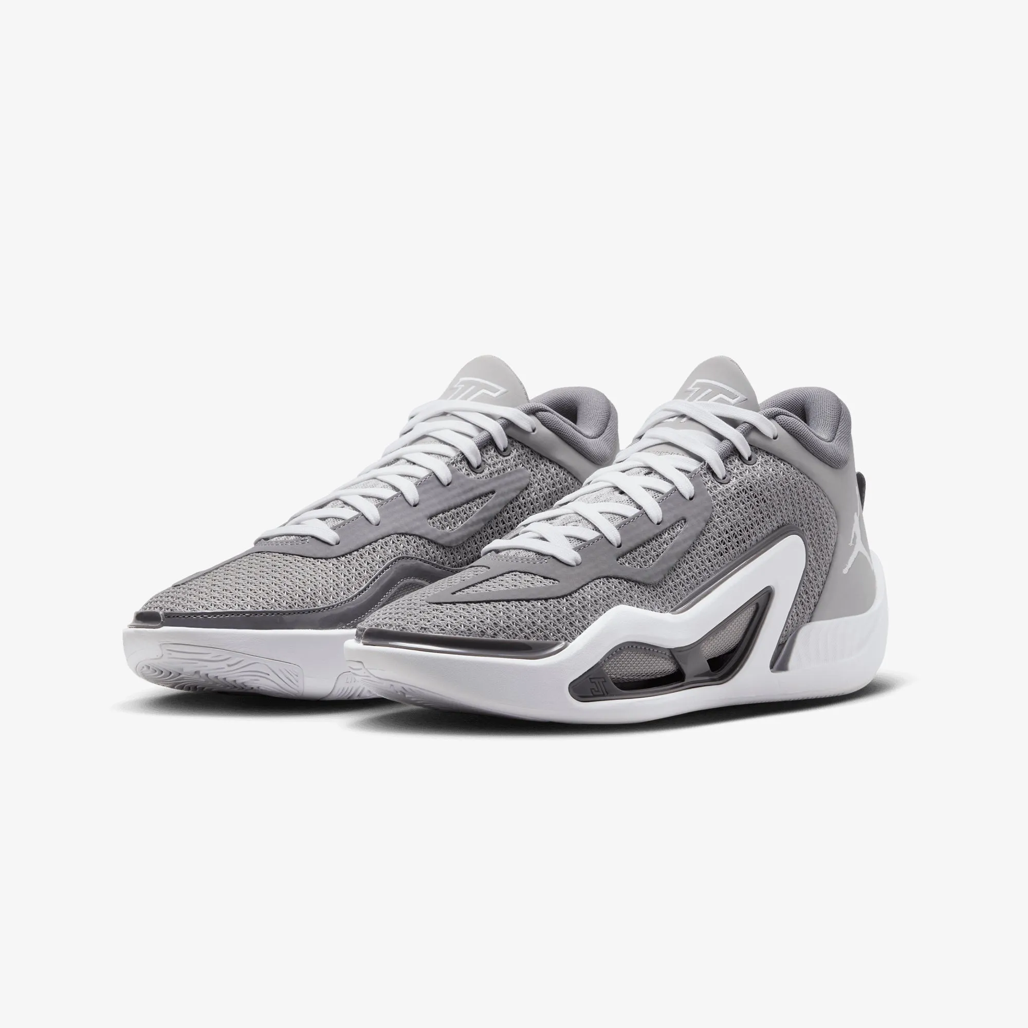 Jordan | TATUM 1 "HOME TEAM" PF  { MEDIUM GREY/WHITE-GUNSMOKE