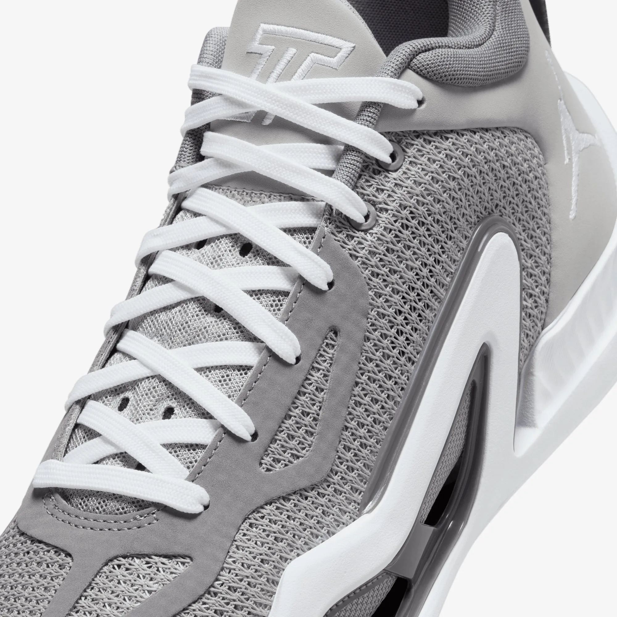 Jordan | TATUM 1 "HOME TEAM" PF  { MEDIUM GREY/WHITE-GUNSMOKE