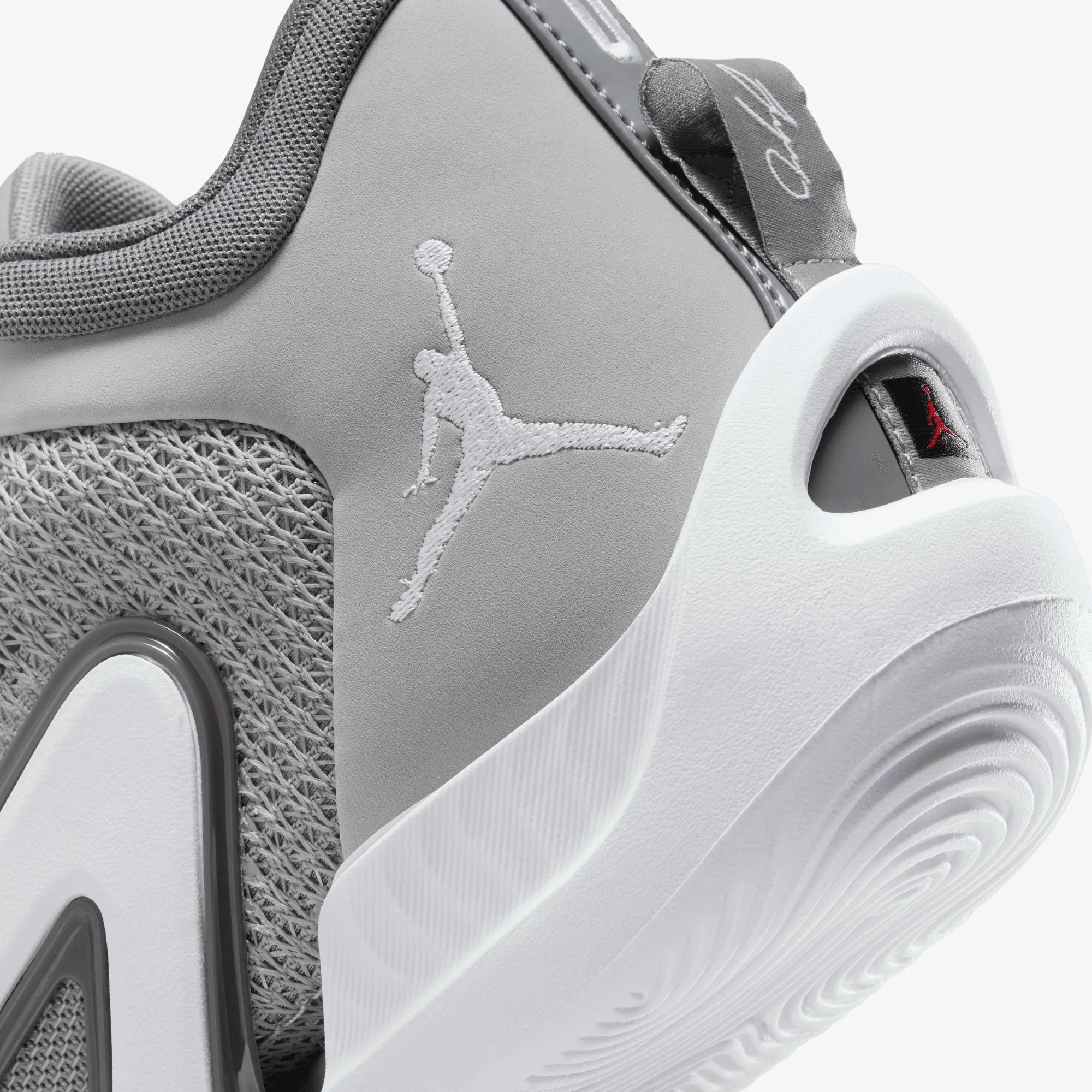 Jordan | TATUM 1 "HOME TEAM" PF  { MEDIUM GREY/WHITE-GUNSMOKE