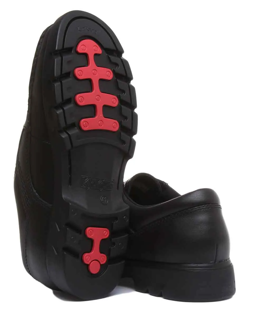 Kickers Lennon Lo In Black in Adults UK Size 6.5 - 12