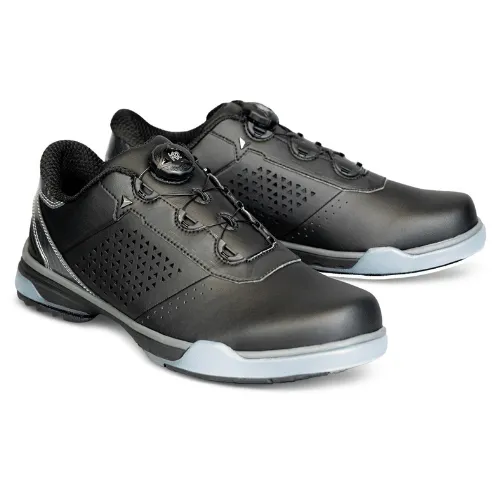 KR Strikeforce Charge Black Mens Left Hand Performance Bowling Shoes