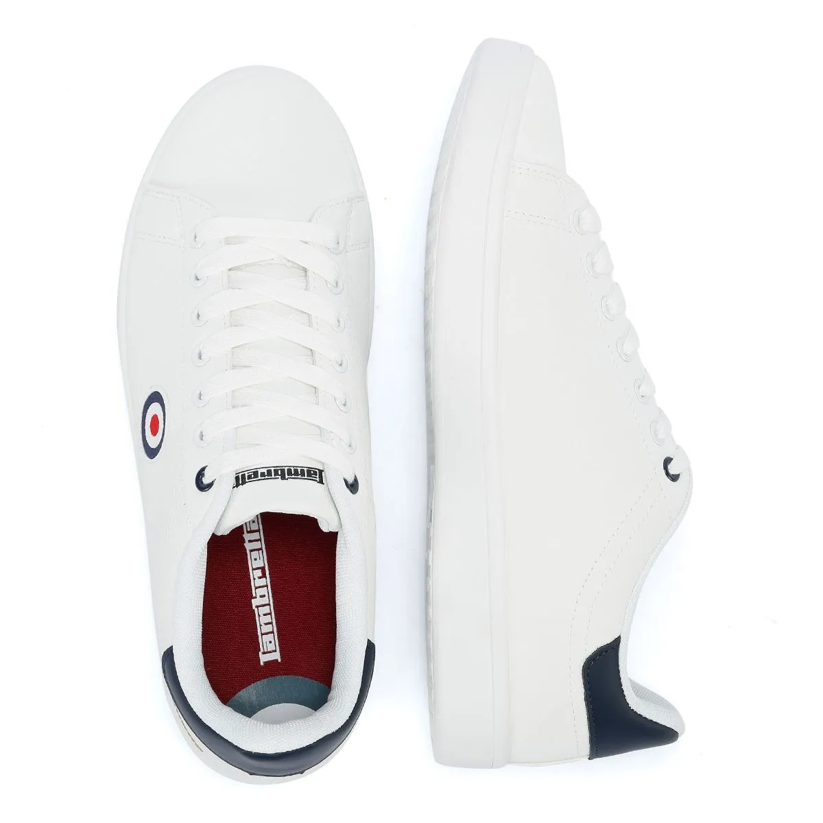 Lambretta Pinball 2 Men's White Trainers