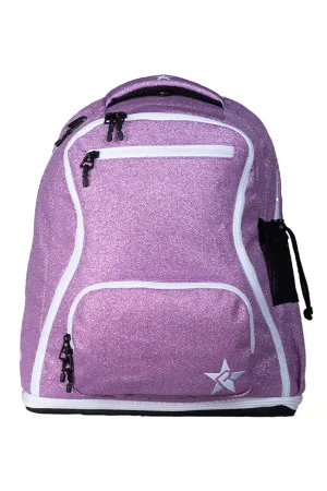 Lavender Rebel Dream Bag Plus with White Zipper