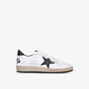 Leather low-top sneakers Ball Star 10283 Golden Goose, black