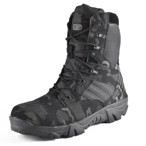 LEATHER TACTICAL BOOTS