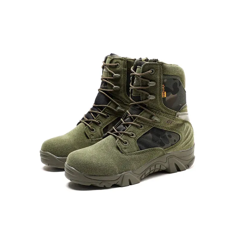 LEATHER TACTICAL BOOTS