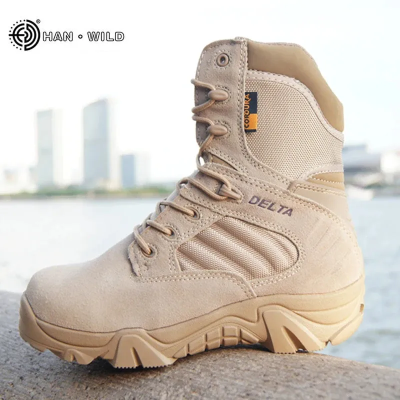 LEATHER TACTICAL BOOTS