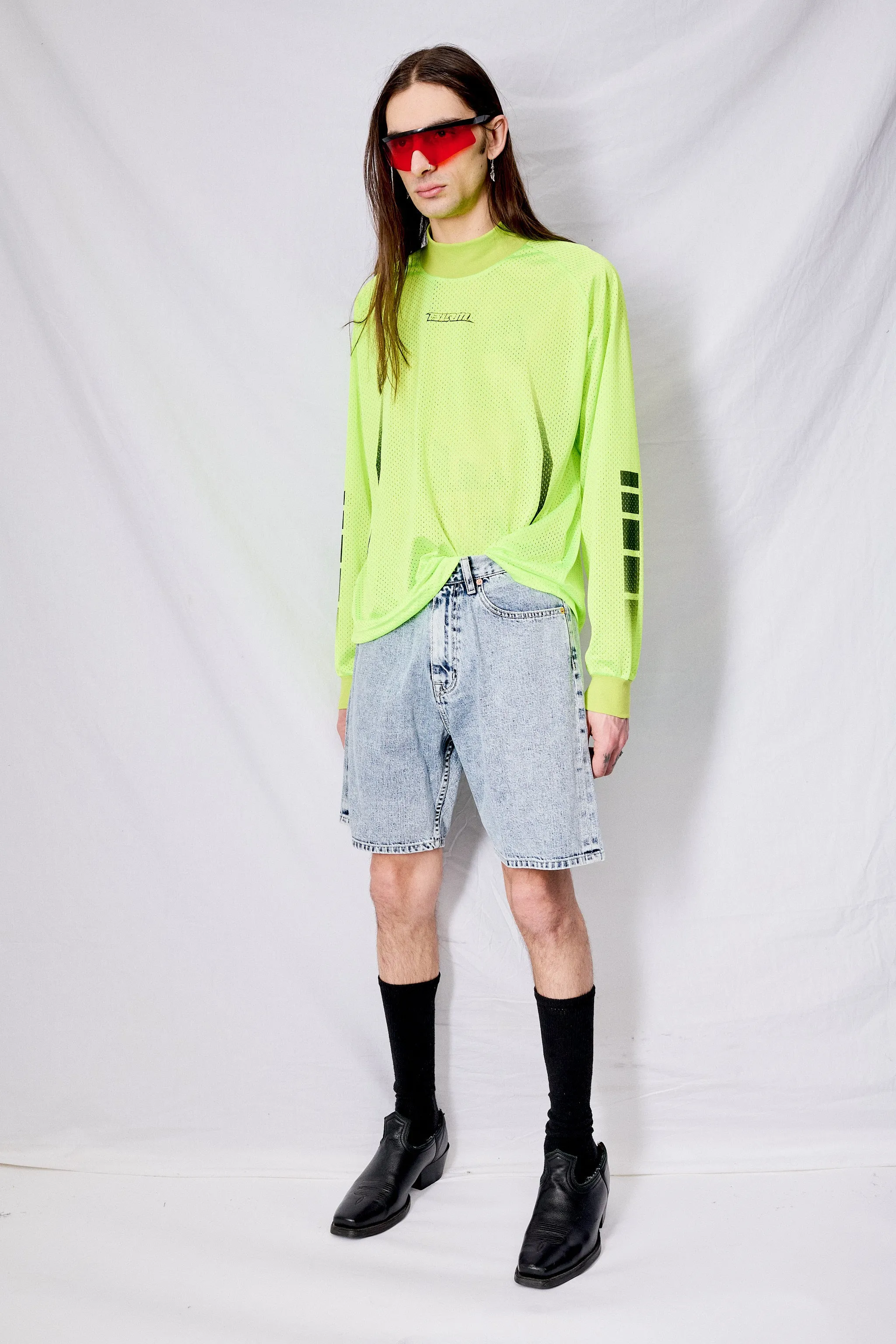 Lime Petrol Long Sleeve T-Shirt