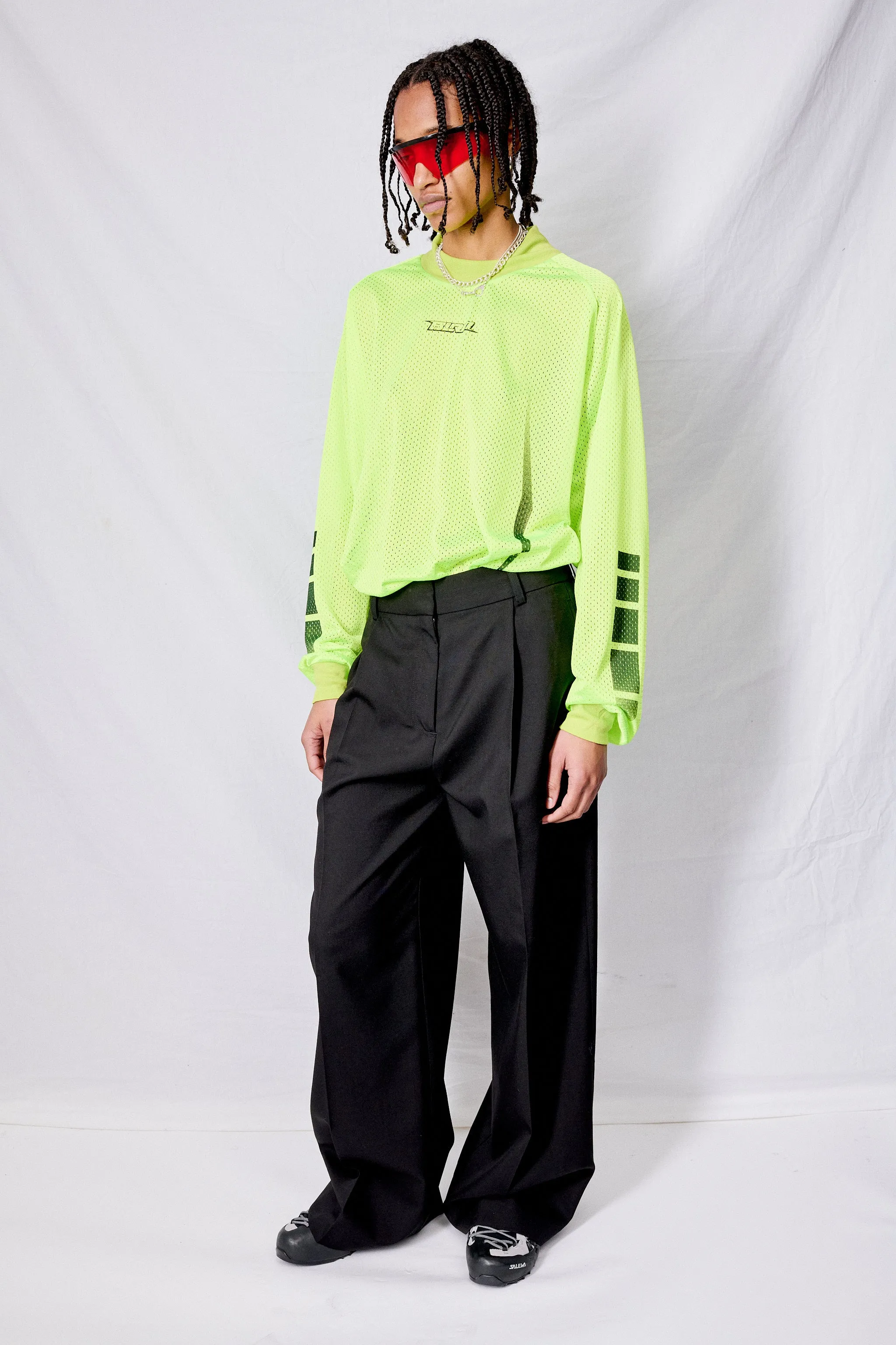 Lime Petrol Long Sleeve T-Shirt