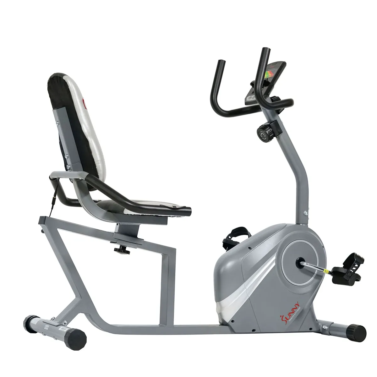 Magnetic Recumbent Bike with Soft Support Seat