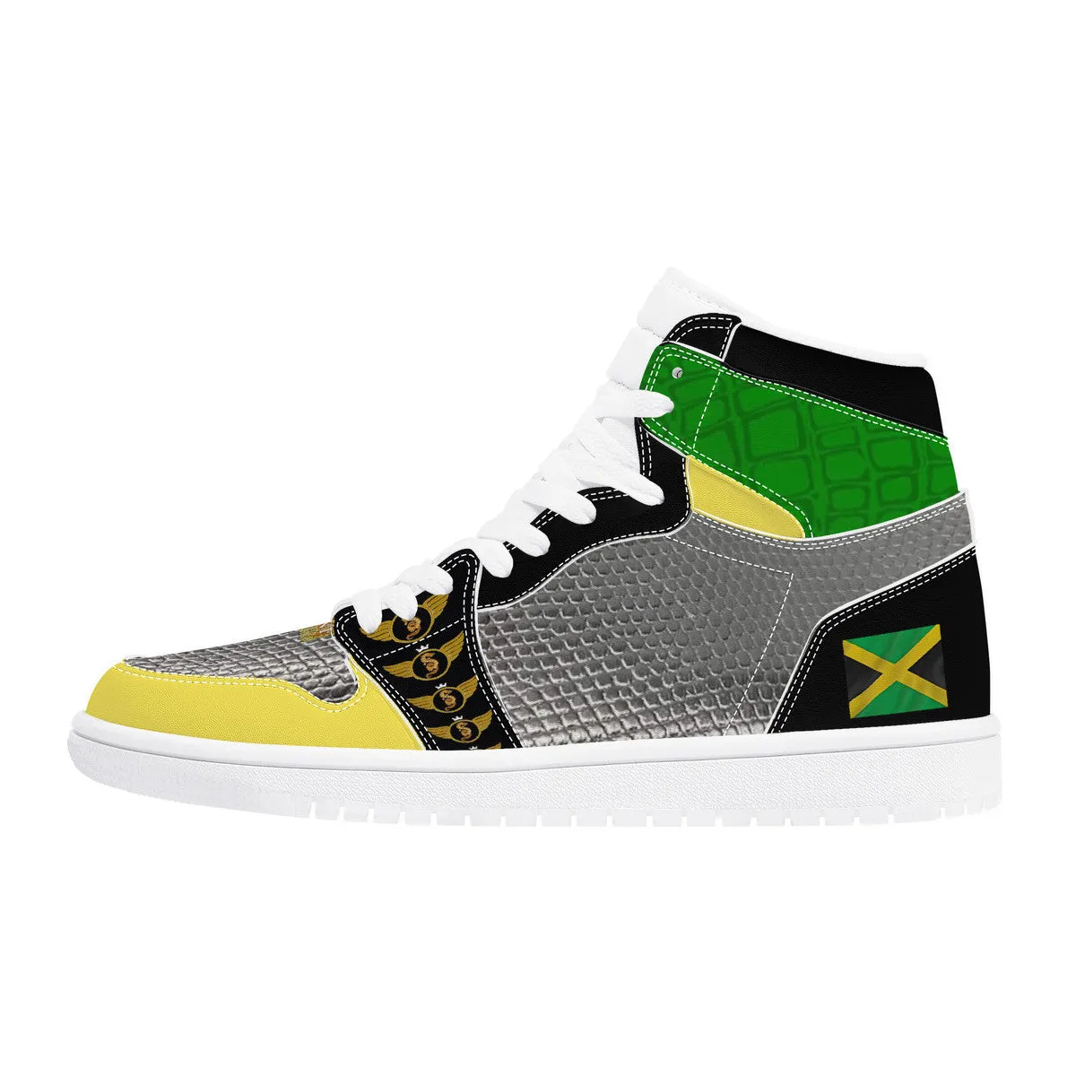 Majestic Series Jamaican | High Top Customized | Shoe Zero