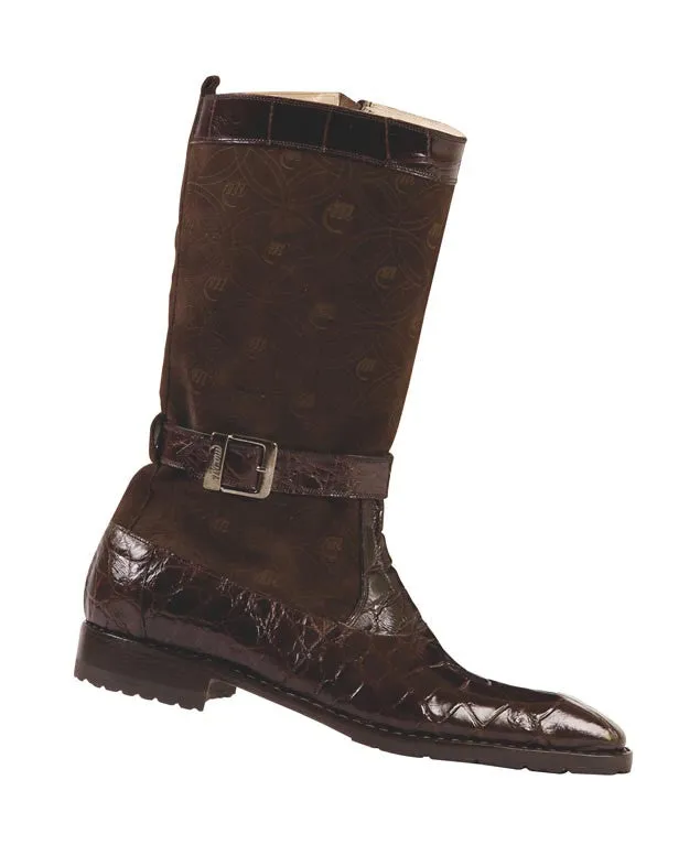 Mauri - 4486 Sport Rust Suede/Alligator Boot