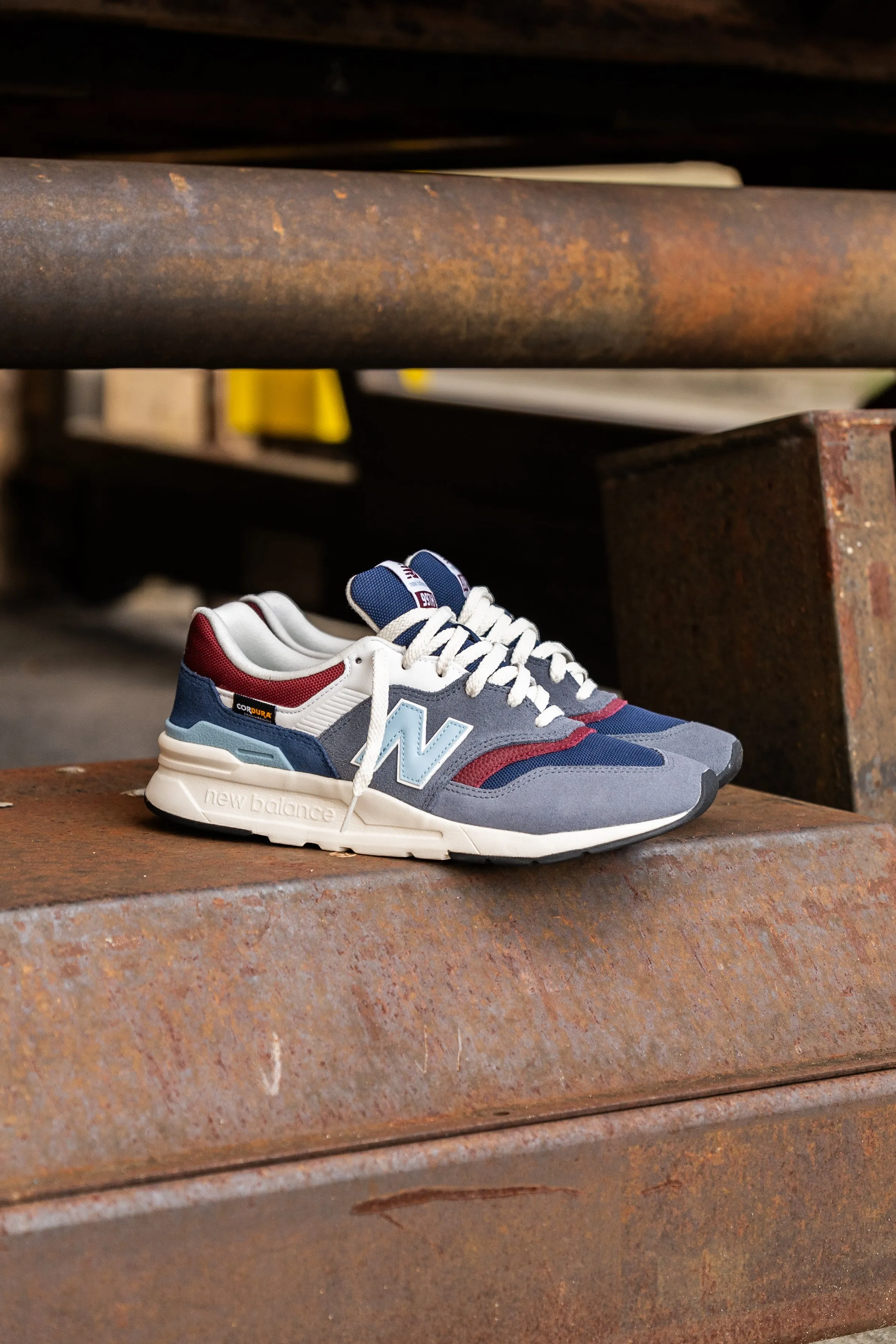 Mens New Balance 997H (Grey/Blue)- CM997HGN