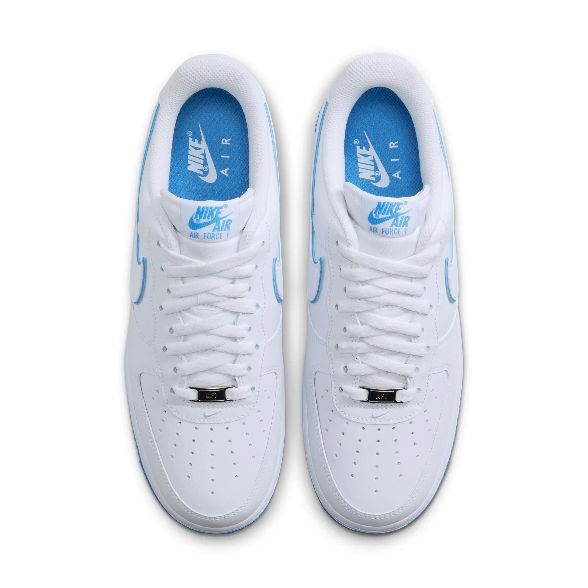 Men's Nike Air Force 1 '07 LV8 - WHITE/UNIVERSITY BLUE-WHITE