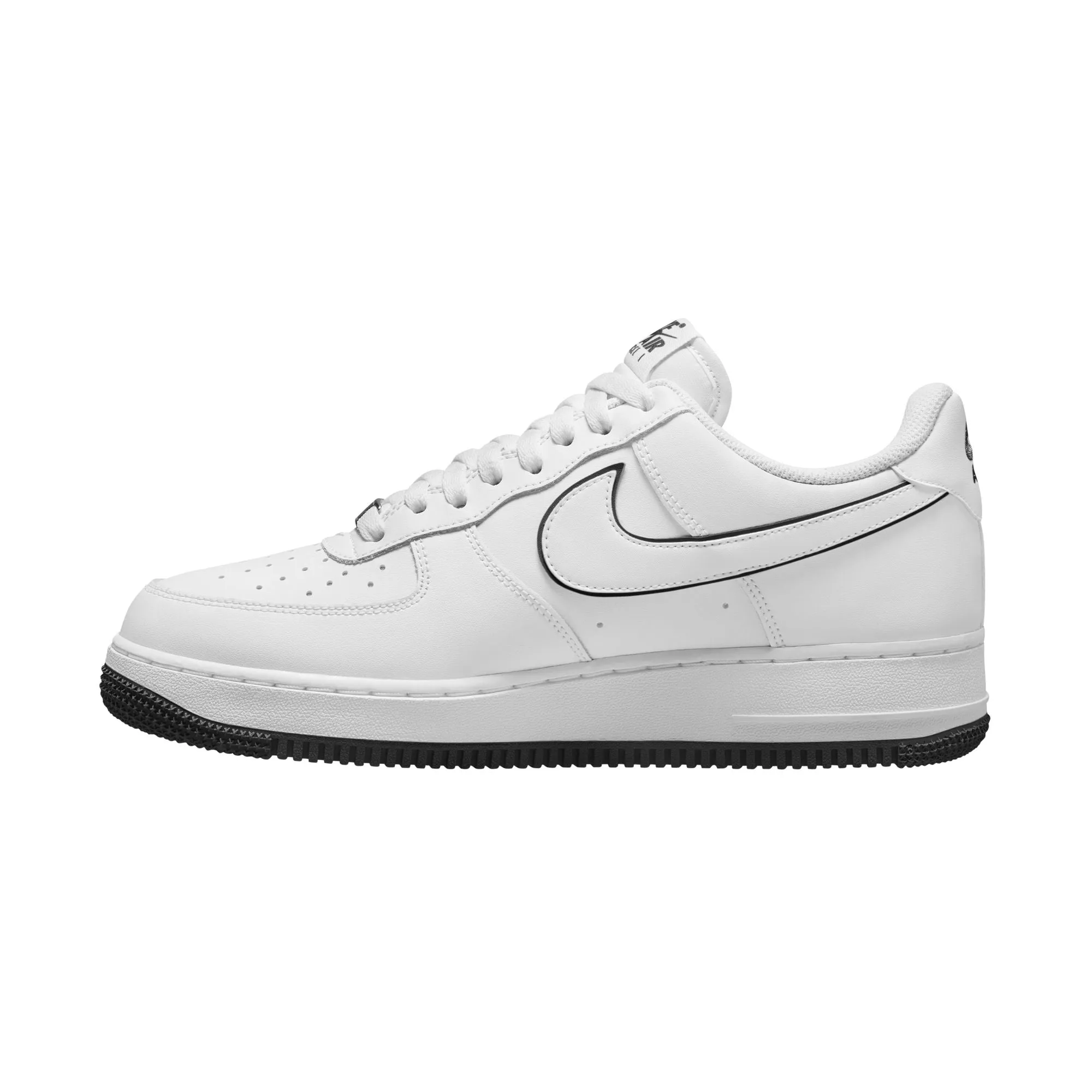 Men's Nike Air Force 1'07 "White and black outline colorway"