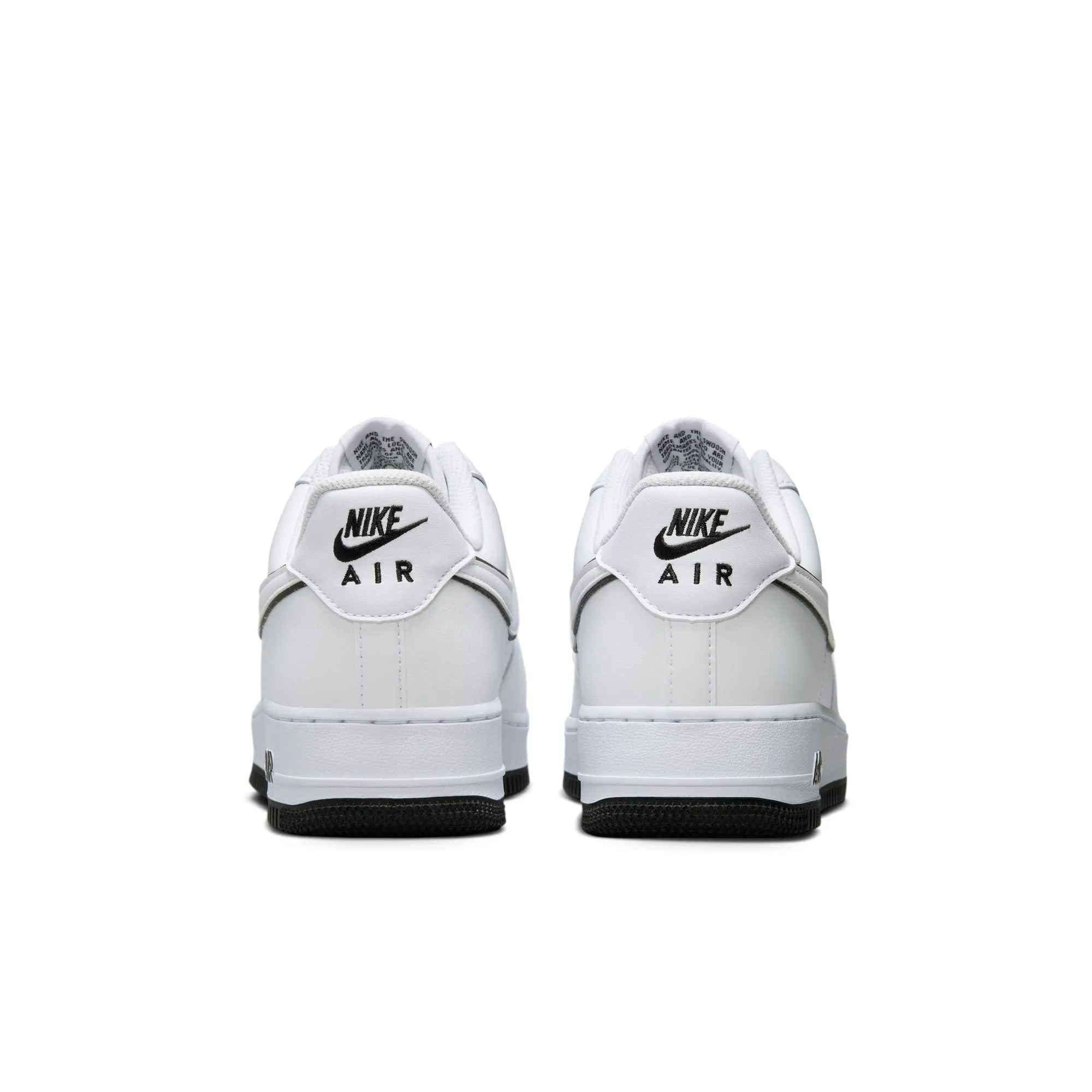 Men's Nike Air Force 1'07 "White and black outline colorway"