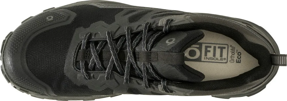 Men's Oboz Katabatic Low Waterproof Color: Charcoal