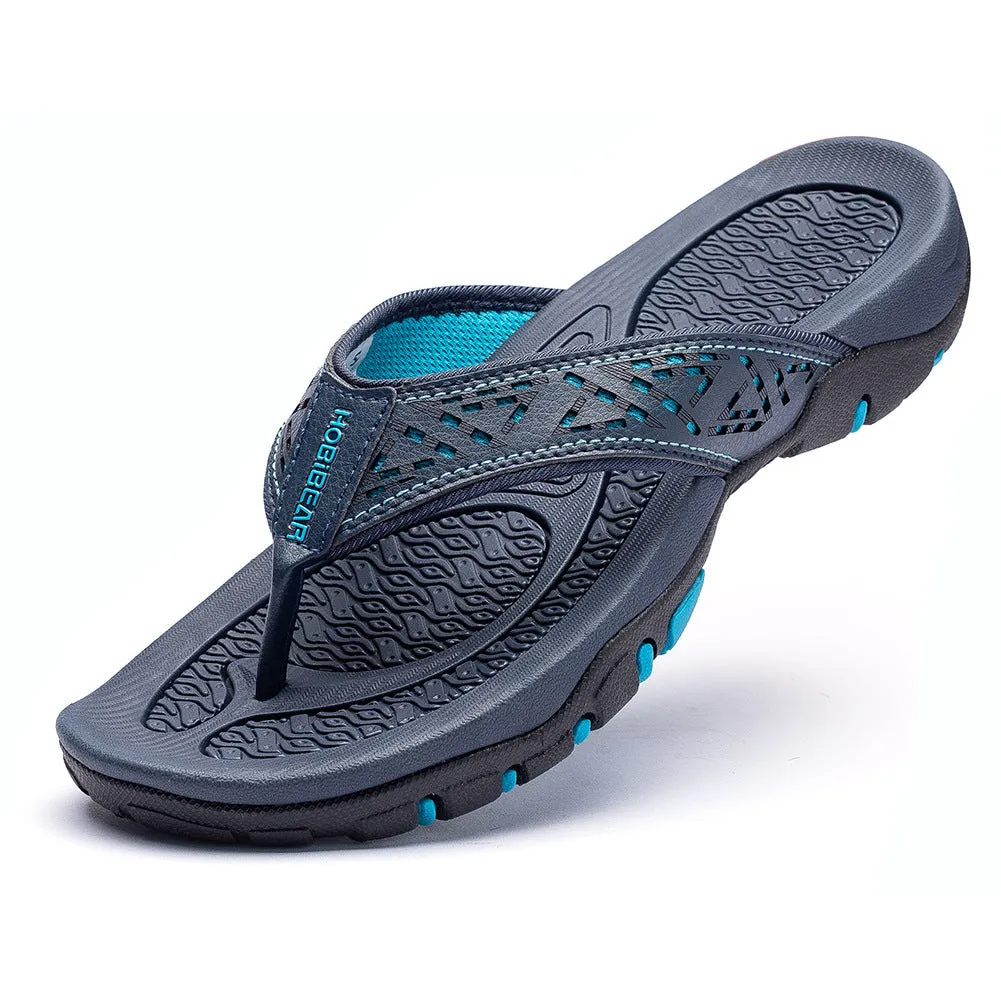 Mens Sport Comfort Casual Thong Outdoor Flip Flops