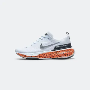 Mens ZoomX Invincible Run 3 ' Olympic' - Football Grey/Electric Orange