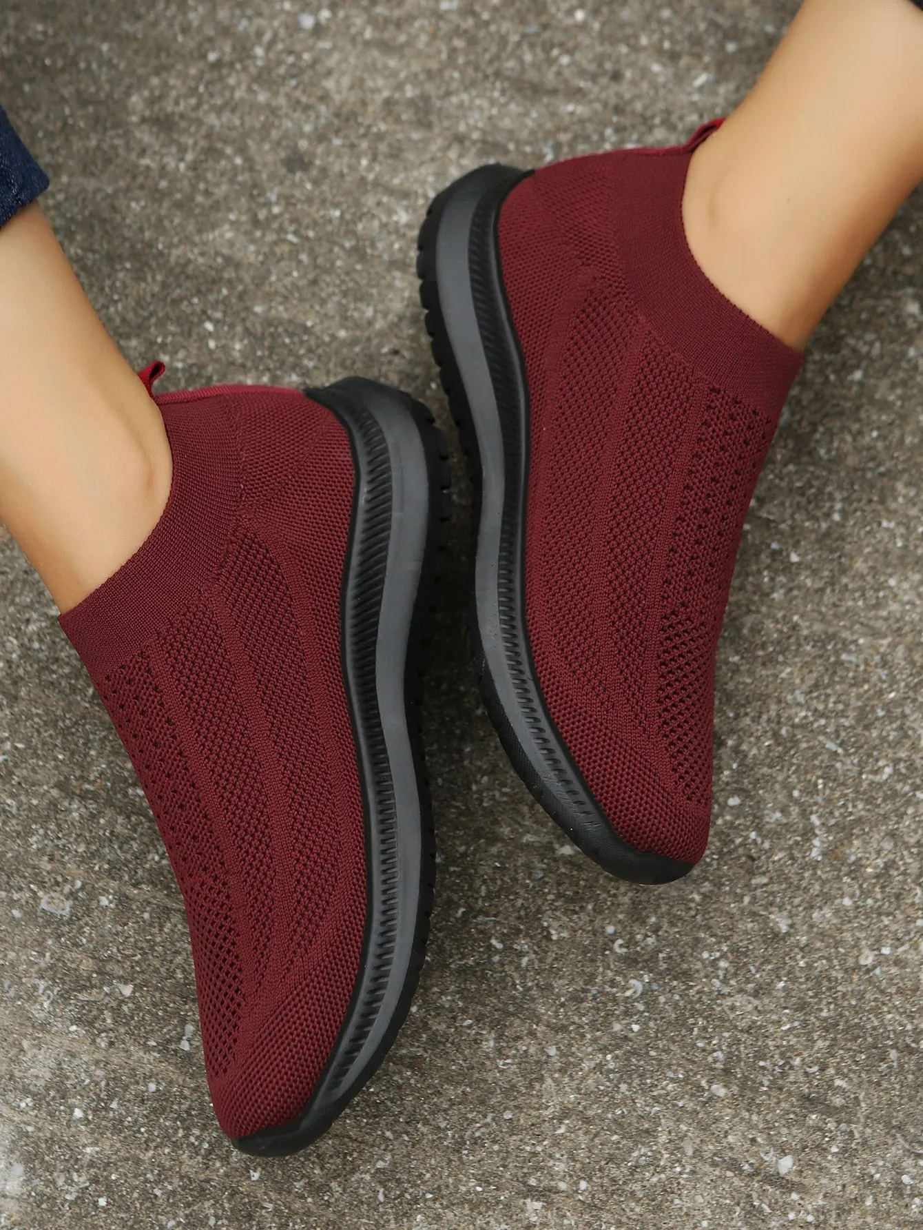 Minimalist Slip-On Running Shoes