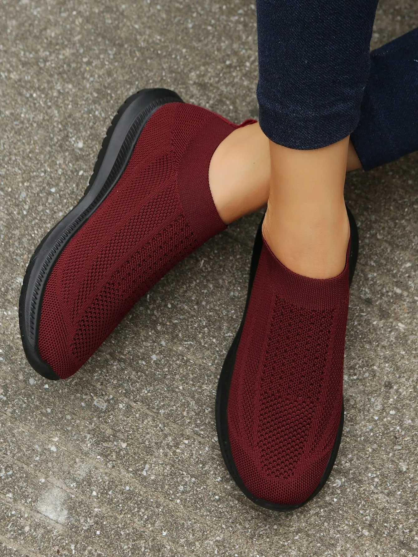 Minimalist Slip-On Running Shoes