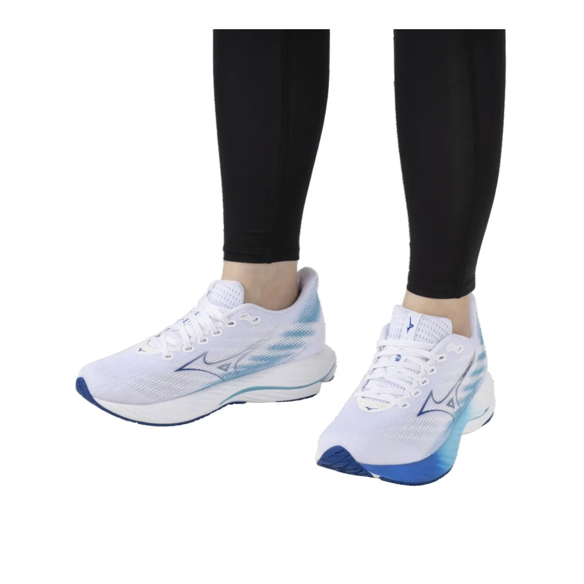 Mizuno Wave Rider 28 Blue White AW24 Women's Shoes