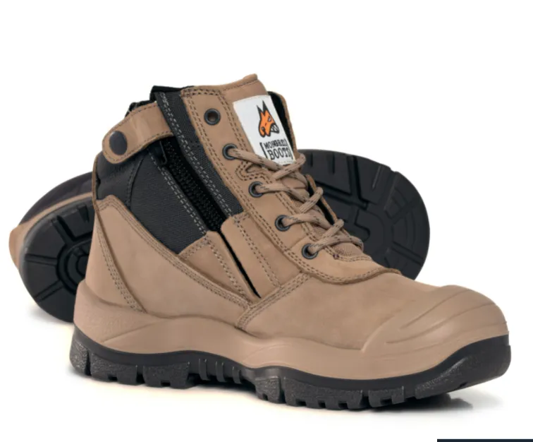 Mongrel 461060 Zipsider Boot - Sand