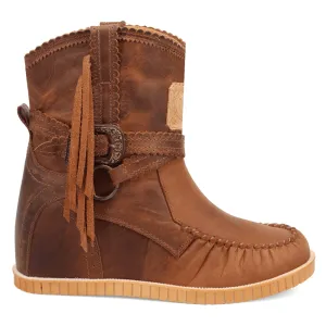 Montauk Round Toe Moccasin Boots