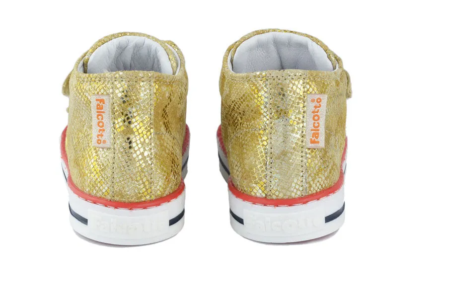 Naturino Falcotto Girls Gold Hightop