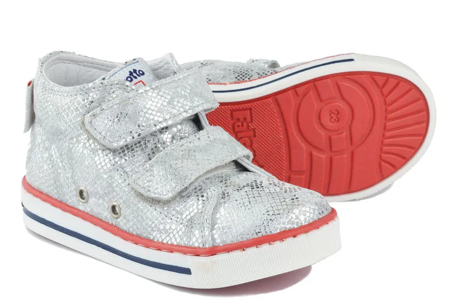 Naturino Falcotto Girls Silver Hightop