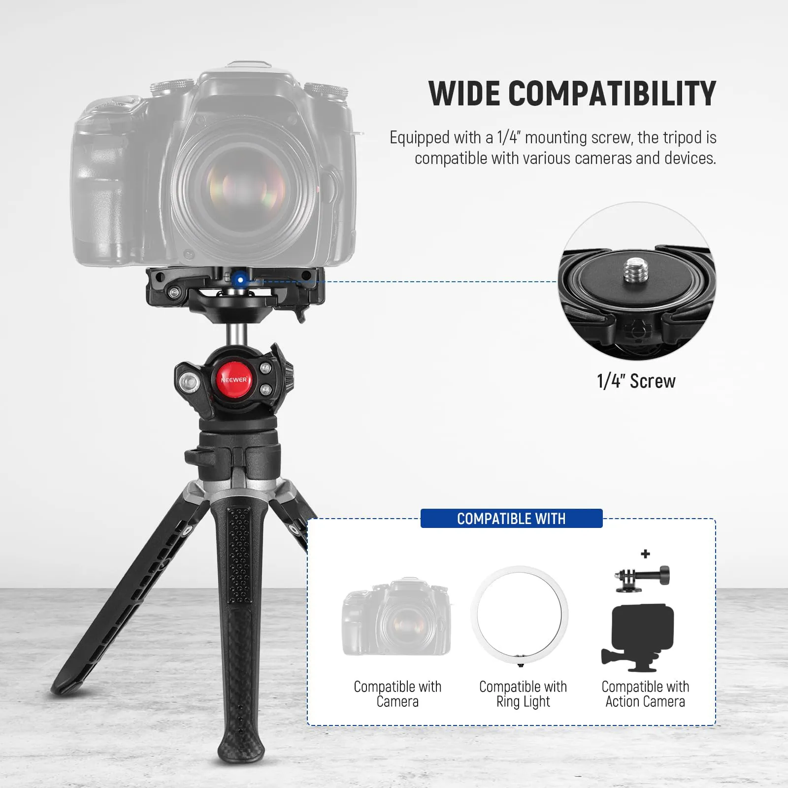 NEEWER TS006 Mini Camera Tripod