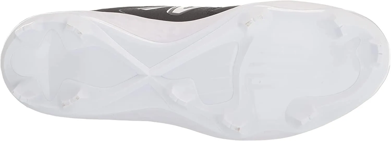 New Balance Women's Fresh Foam Velo V3 Molded Softball Cleats - Black with White - SPVELOK3