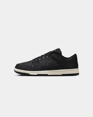 Nike Dunk Low Retro Premium "Black Woodgrain" Black/Black