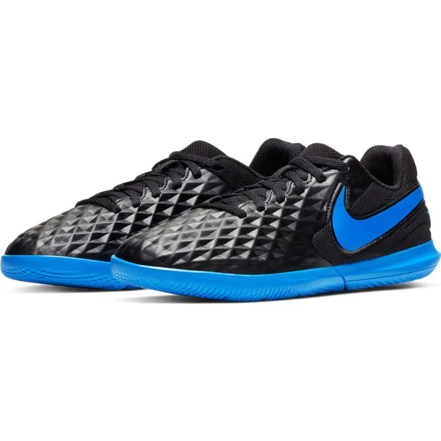 Nike Junior Tiempo Legend 8 Club IC - Black/Blue Hero