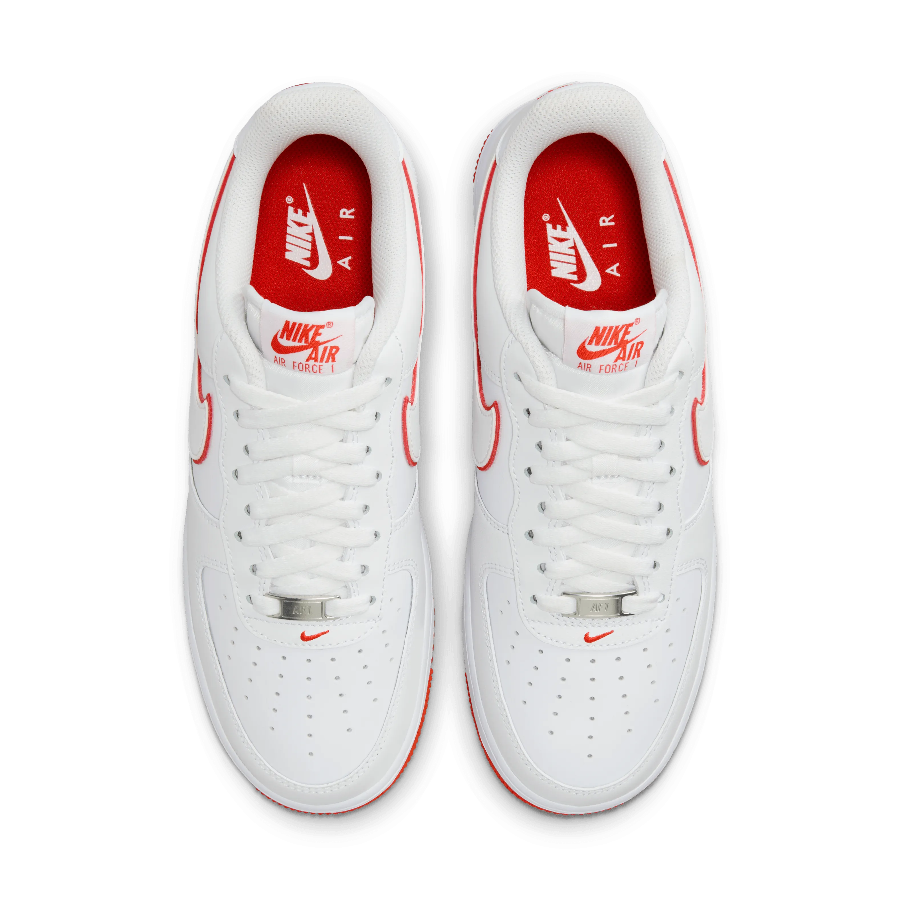 Nike - Men - Air Force 1 '07 - White/Pucante Red